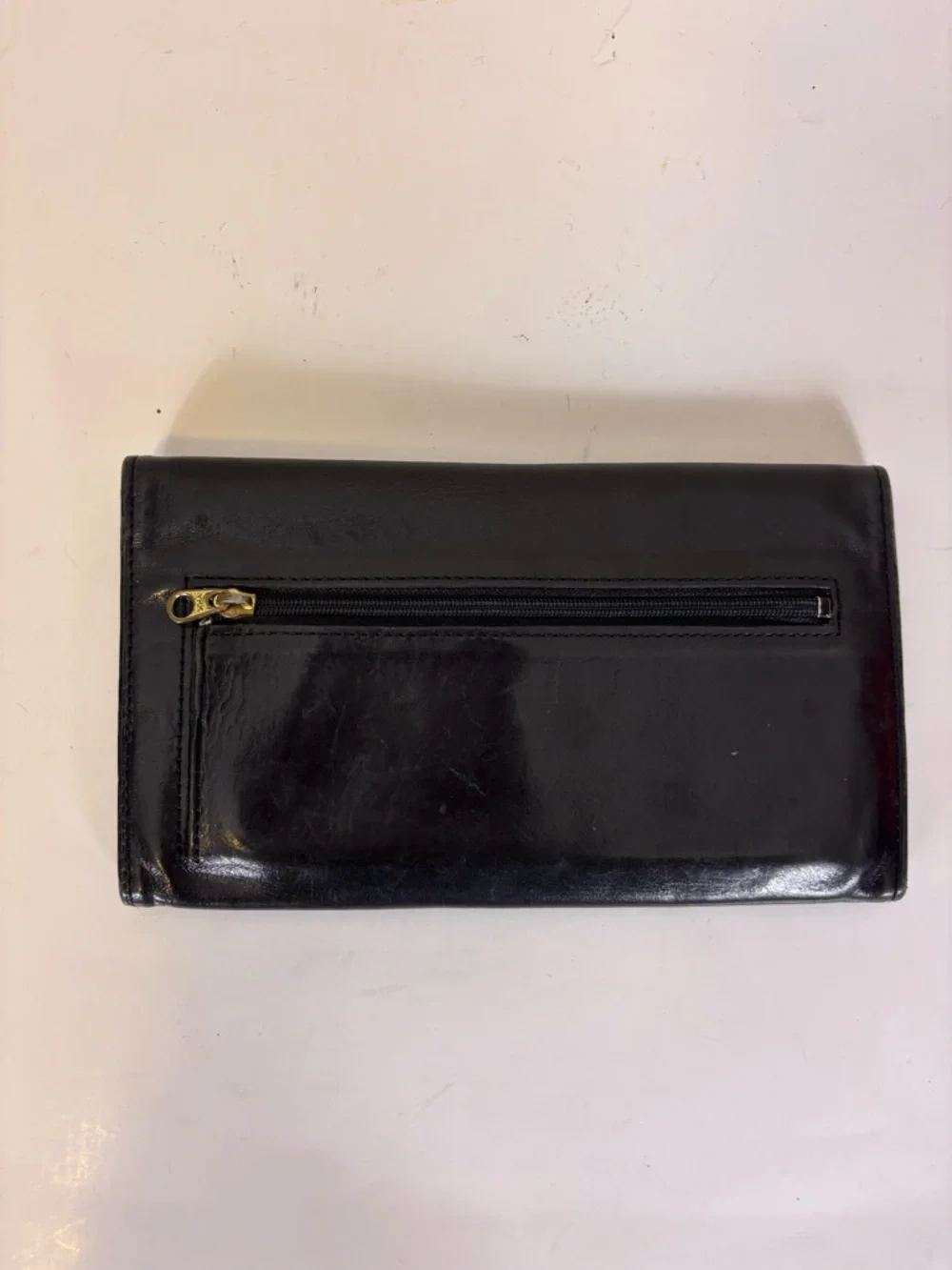 Coach Black Leather Clutch‎ Wallet